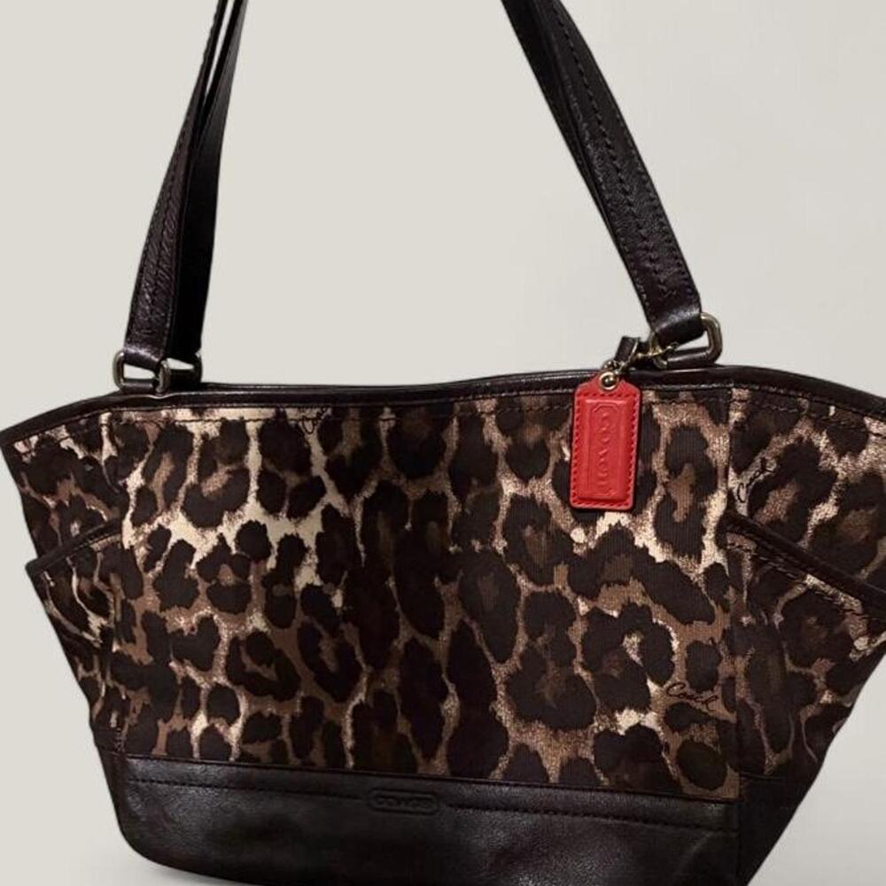 Coach taylor leopard ocelot print